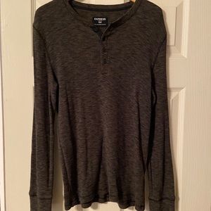 Express Henley Long Sleeve